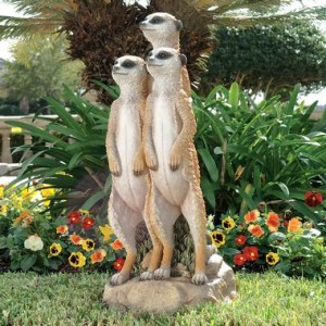 meerkat gang sculpture